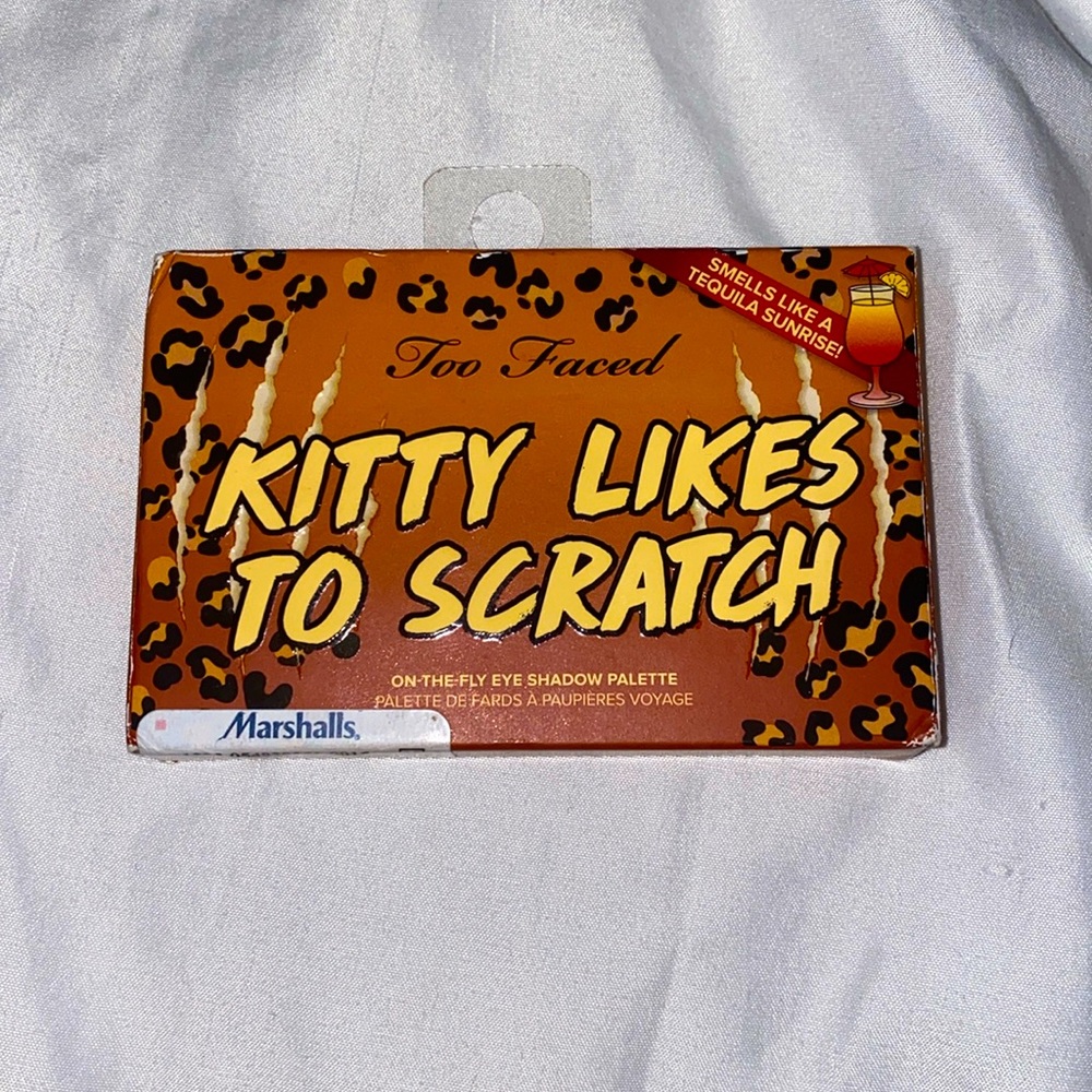 too faced kitty likes to scratch on the fly eye shadow palette